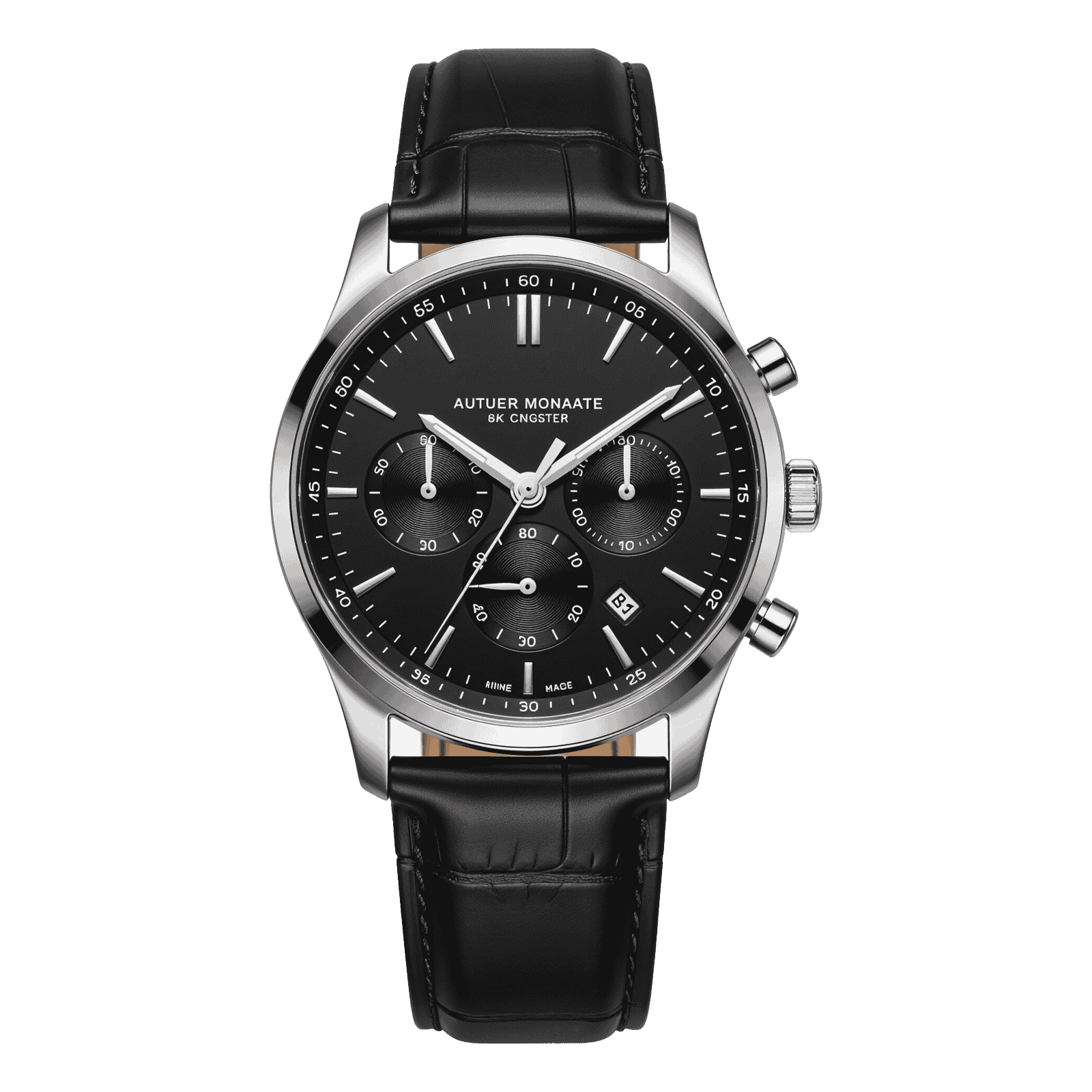 Classic Silver Dial Watch